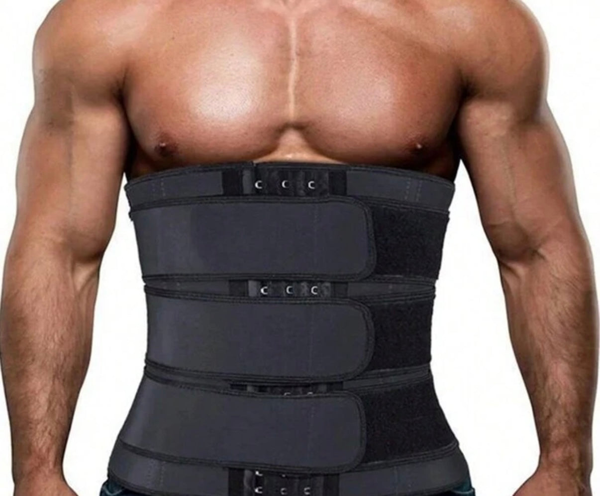 Gaine de sudation avec ceinture de contrôle de taille